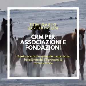 CRM per associazioni e fondazioni
