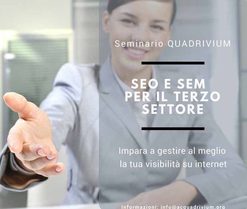 Seminario SEO e SEM per il Terzo Settore