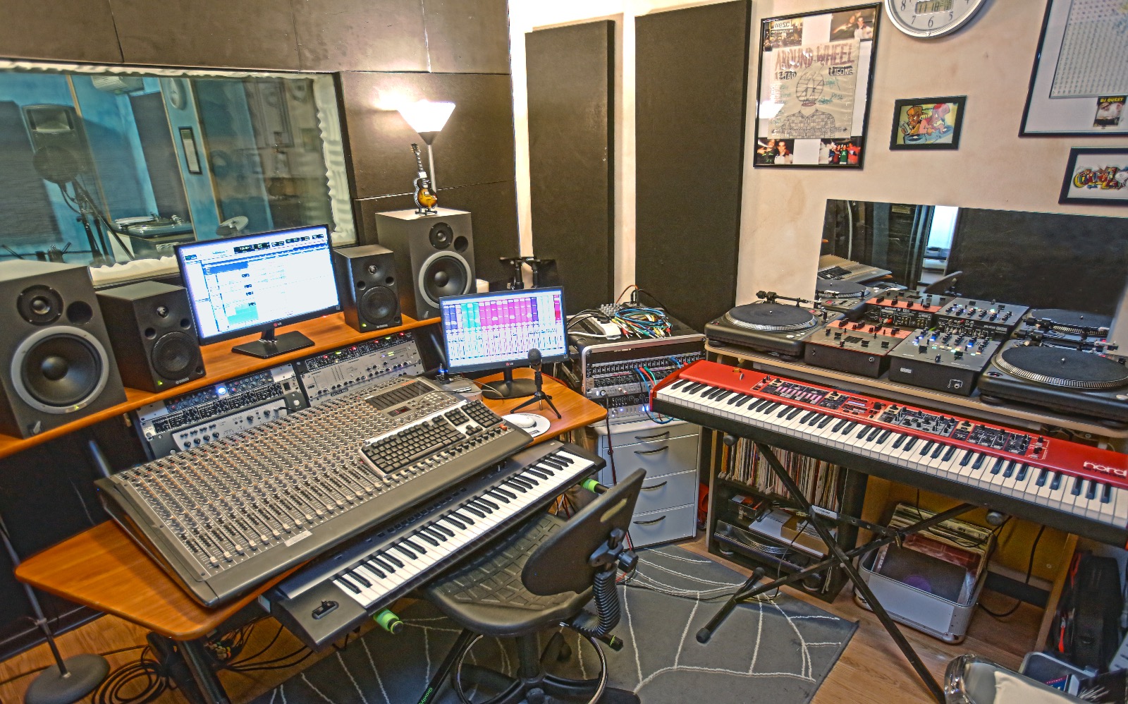 Benvenuti nello studio di registrazione quadrivium Creare uno studio di registrazione