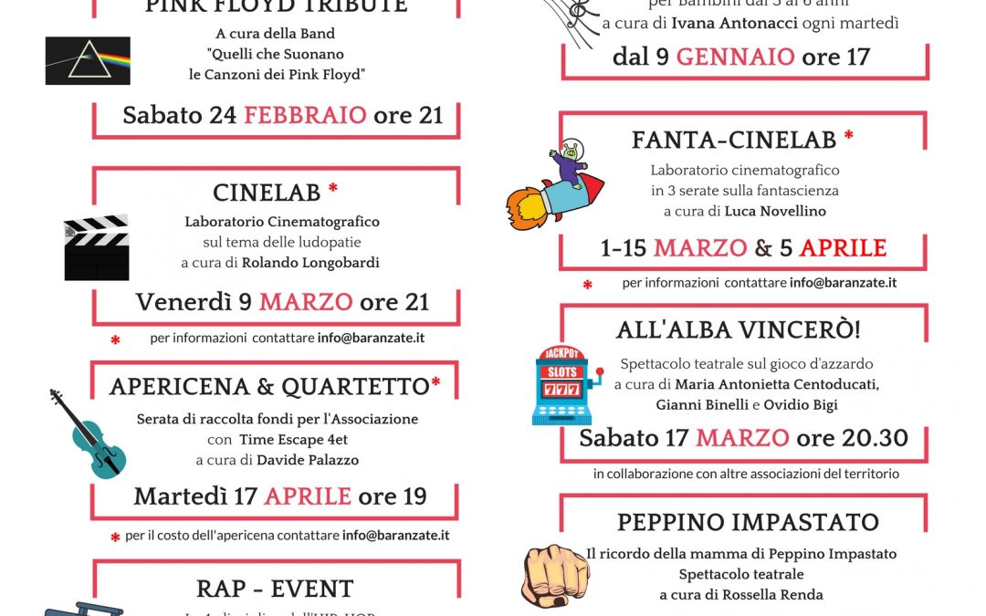 il Calendario degli eventi di Quadrivium